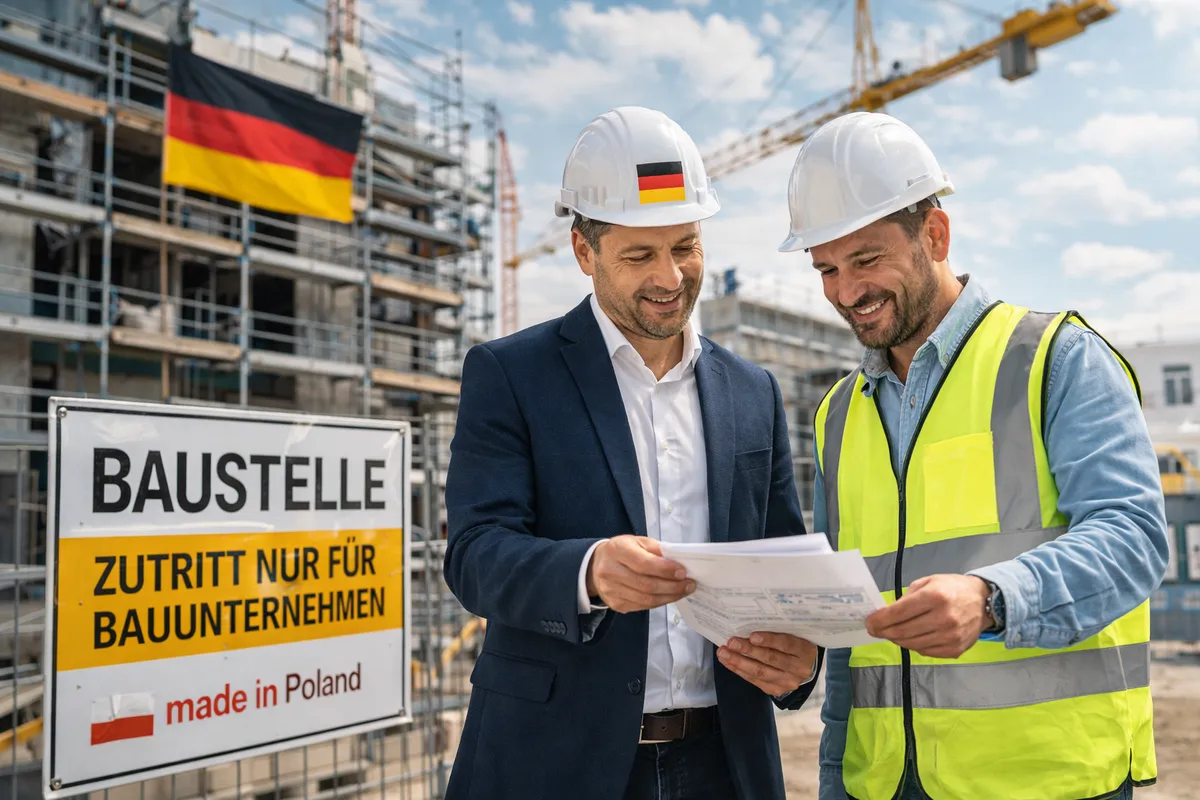 Firma budowlana w Niemczech – jak wejść na rynek bezpiecznie i zyskownie?