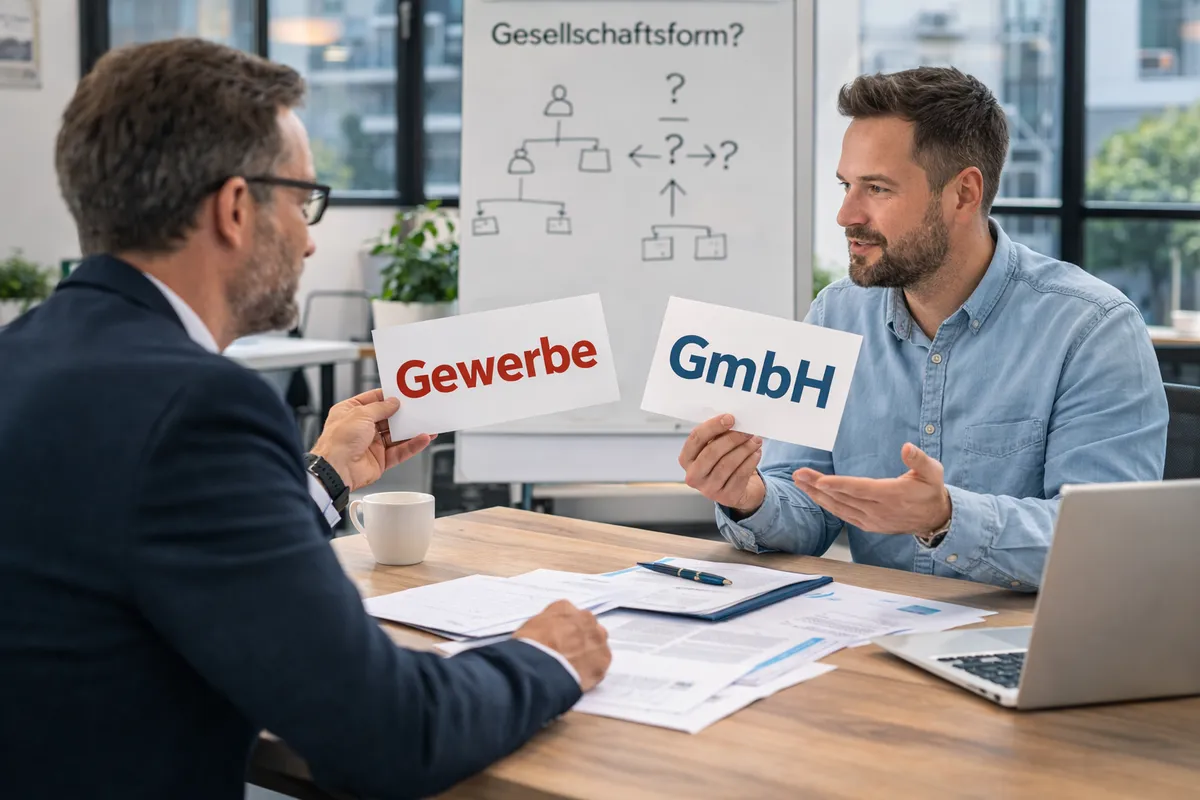 Gewerbe czy GmbH? Jaką formę prawną wybrać na start w Niemczech?
